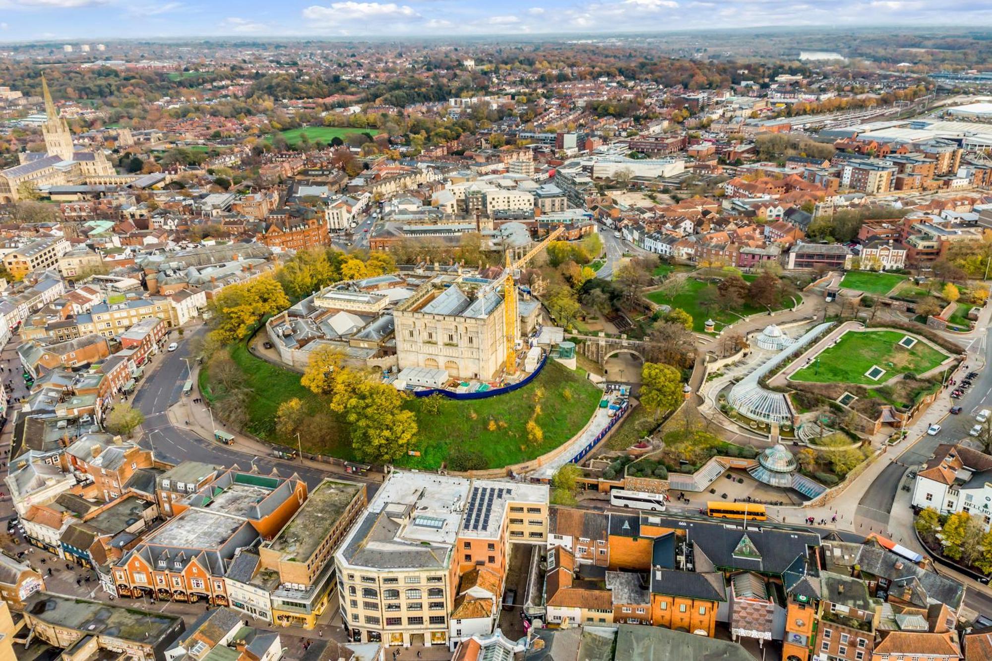 Furnished Modern Flat Overlooking Norwich Castle Екстериор снимка